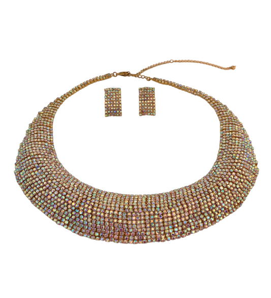 LCIJNE002 - Costume jewellery - Necklace and Earriing set.