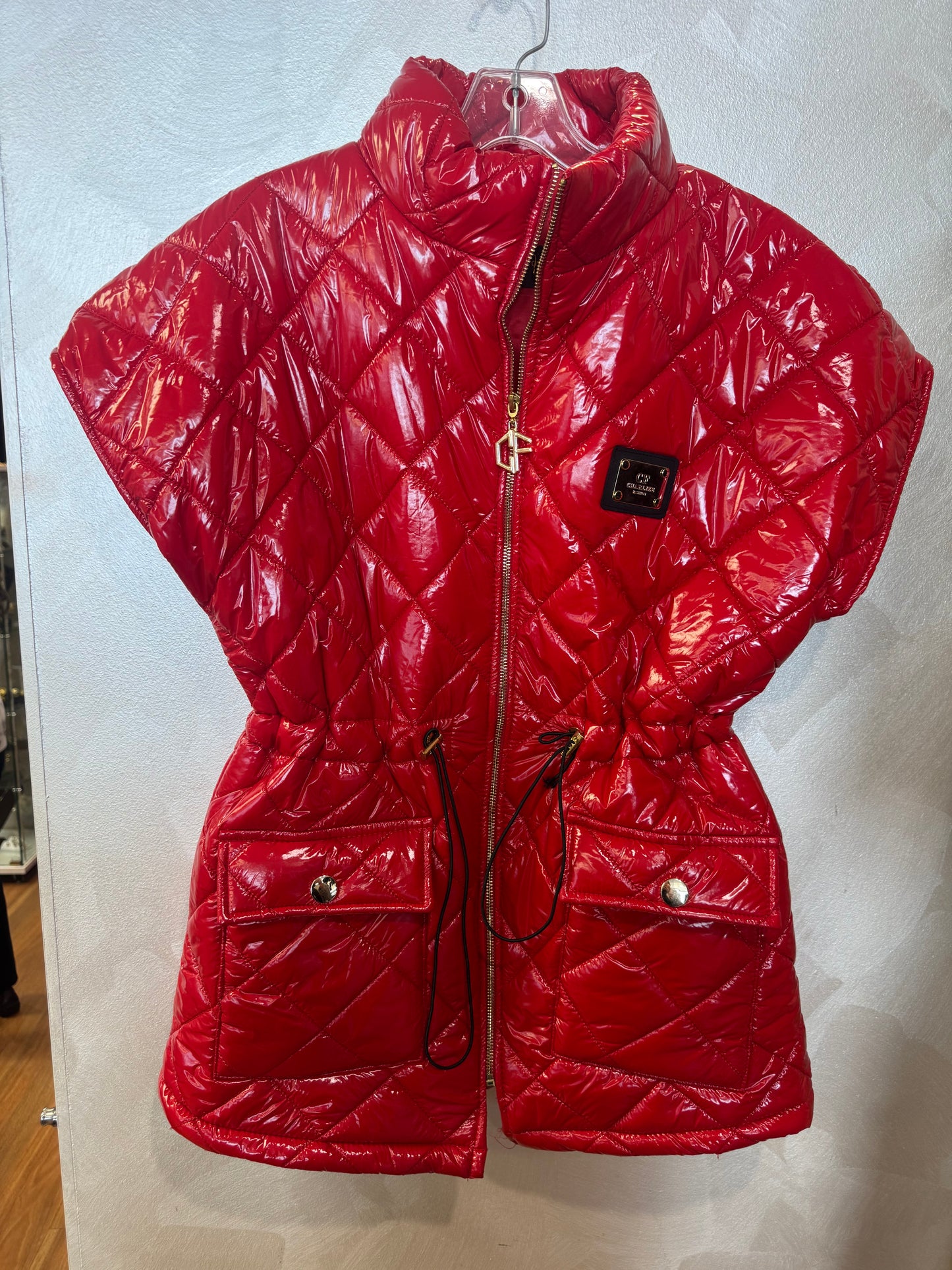 Red Puffer Vest