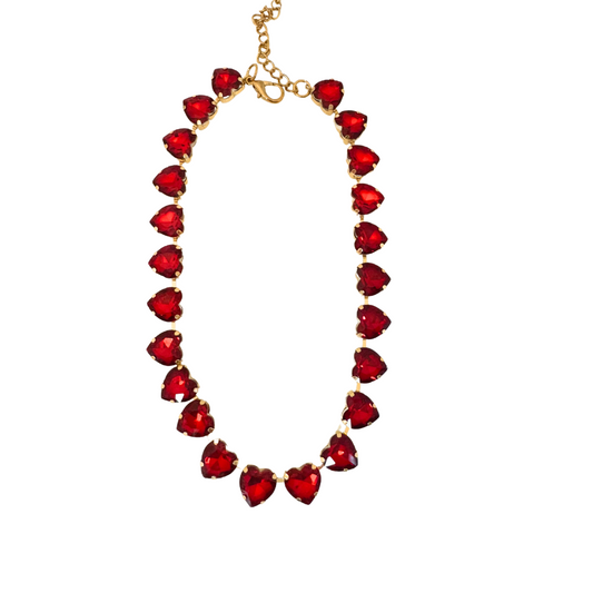 Red Crystal Necklace