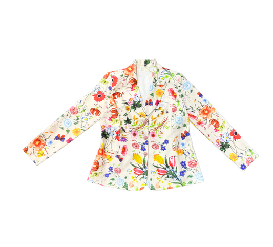 Floral Blazer