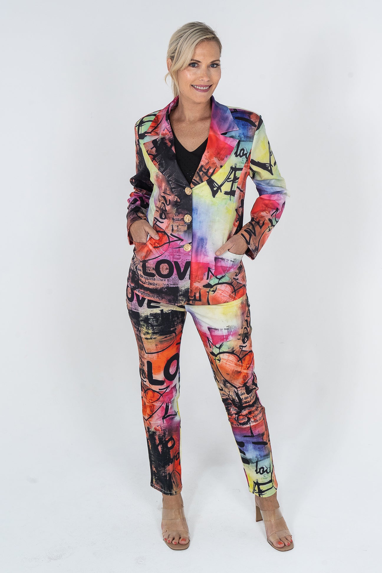 Graffiti Love Blazer
