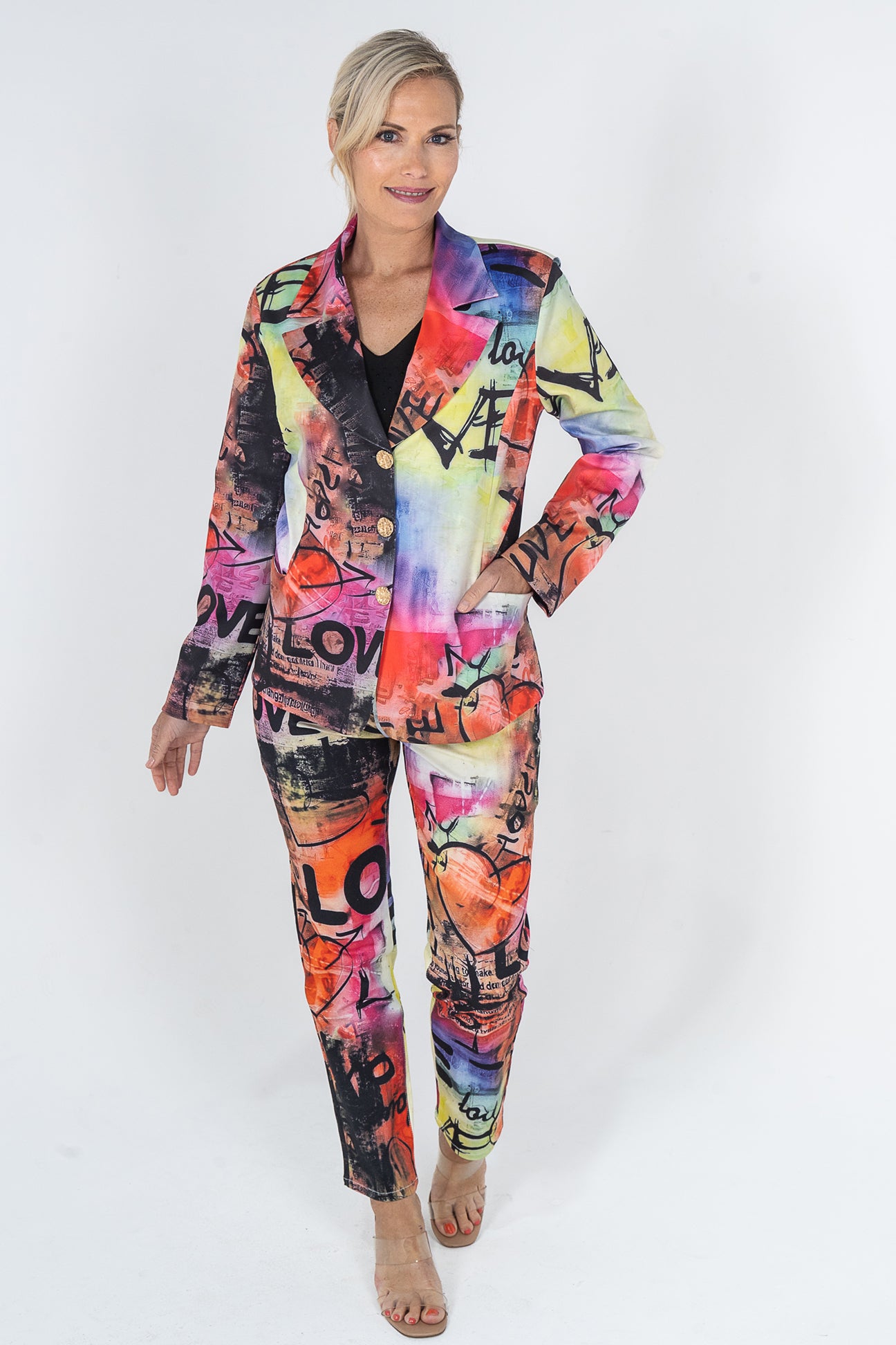 Graffiti Love Blazer