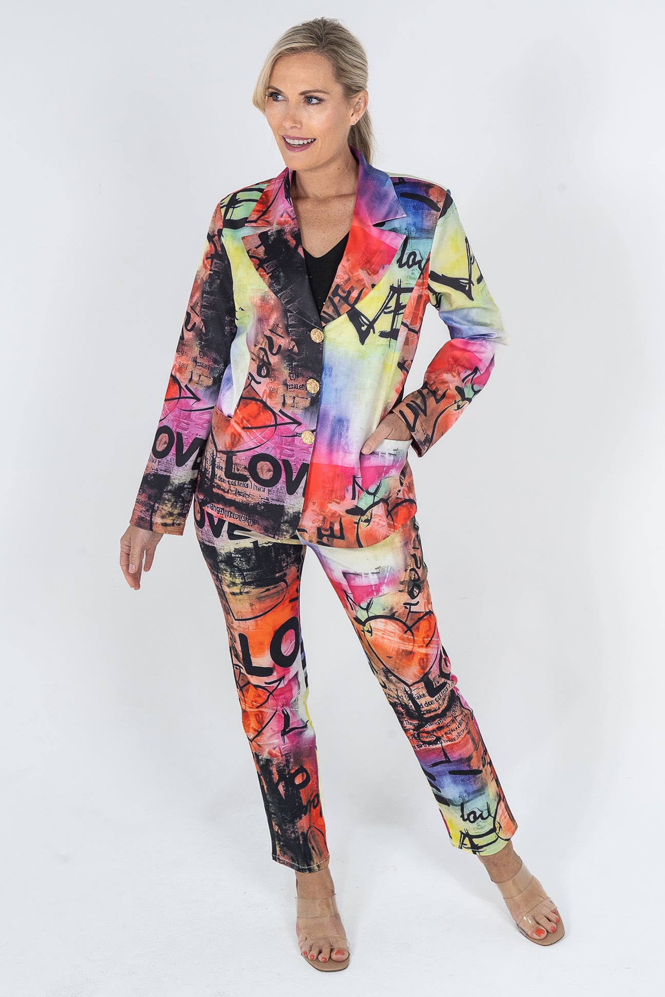 Graffiti Love Blazer